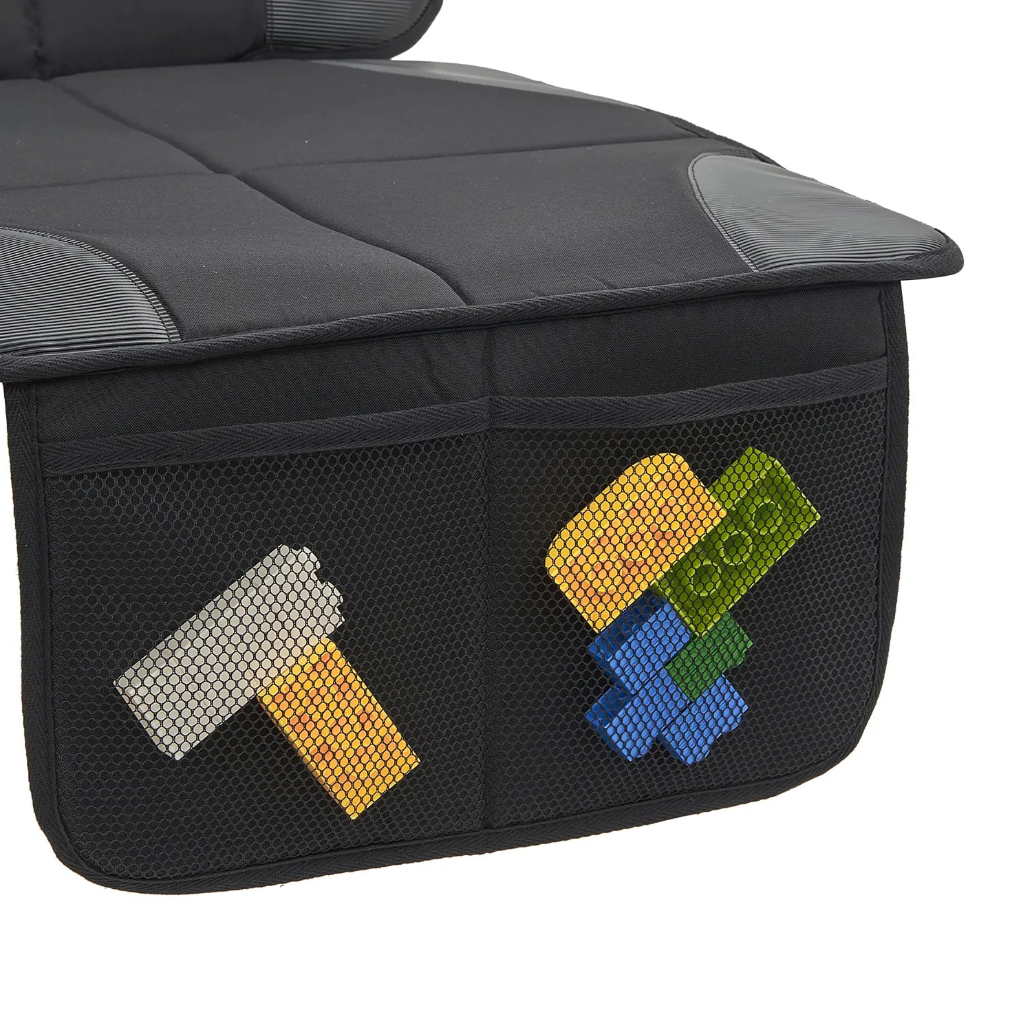 Jovikids Car Seat Protector – Black, Anti-Slip & Durable