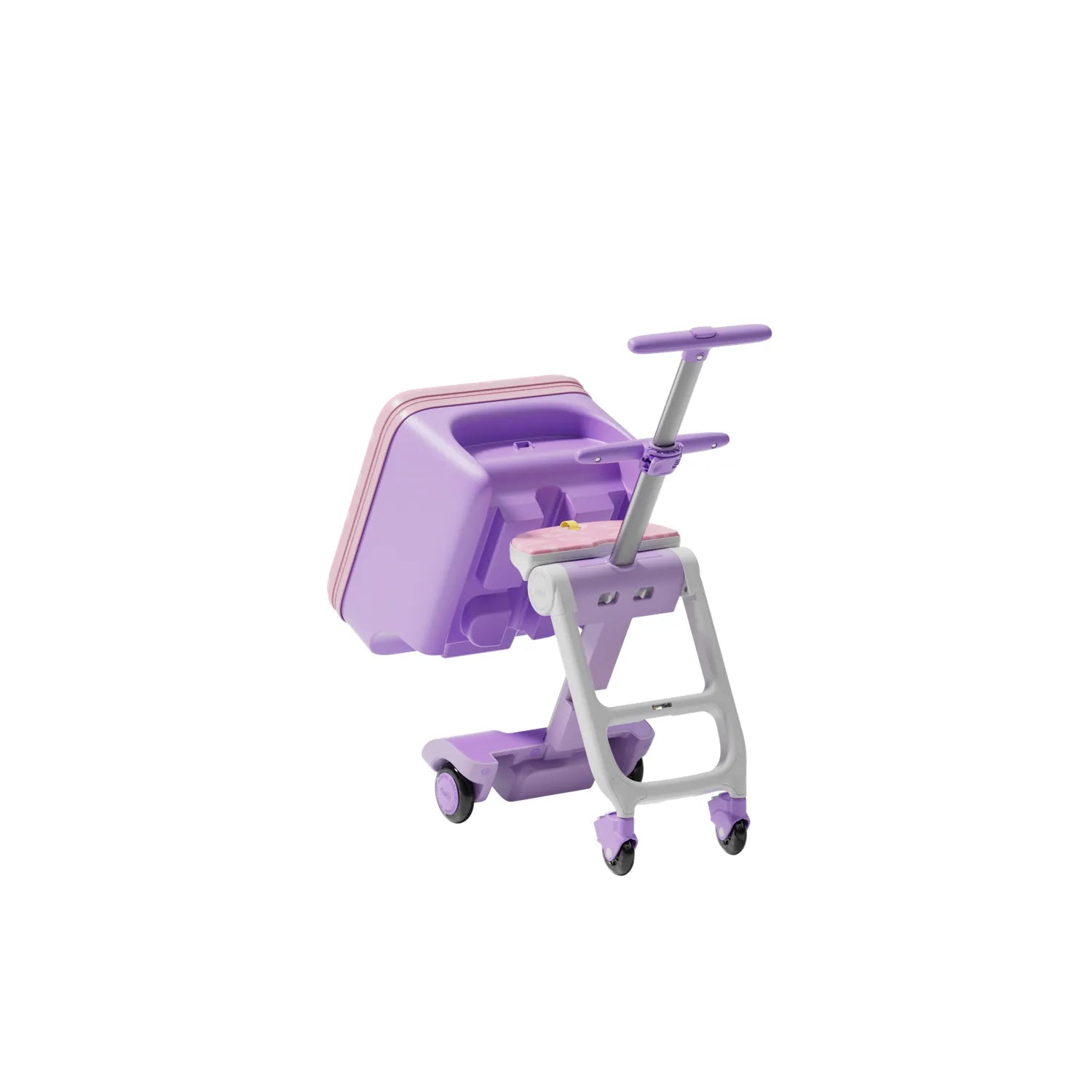 Jovikids 38L 3-in-1 Children's Ride-on Suitcase Pink