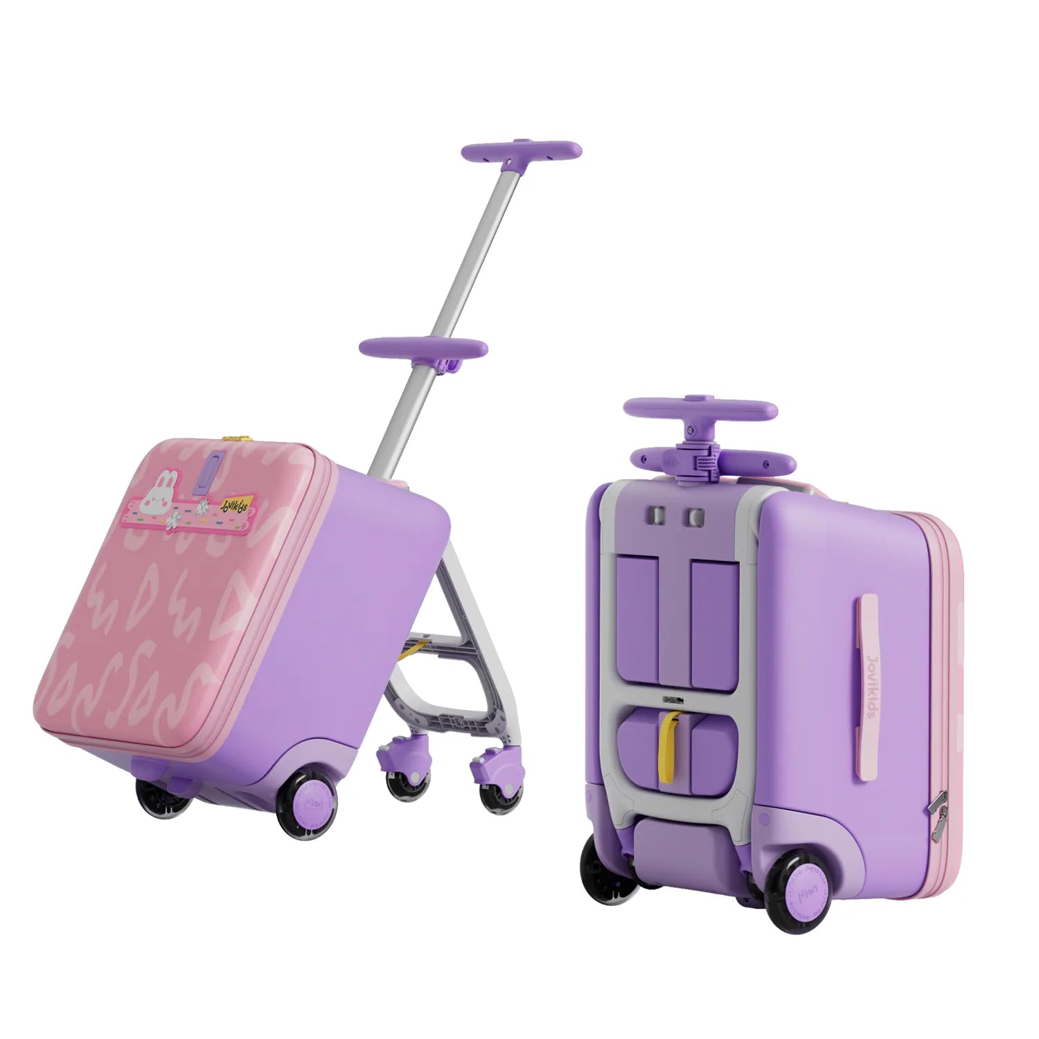 Jovikids 38L 3-in-1 Children's Ride-on Suitcase Green