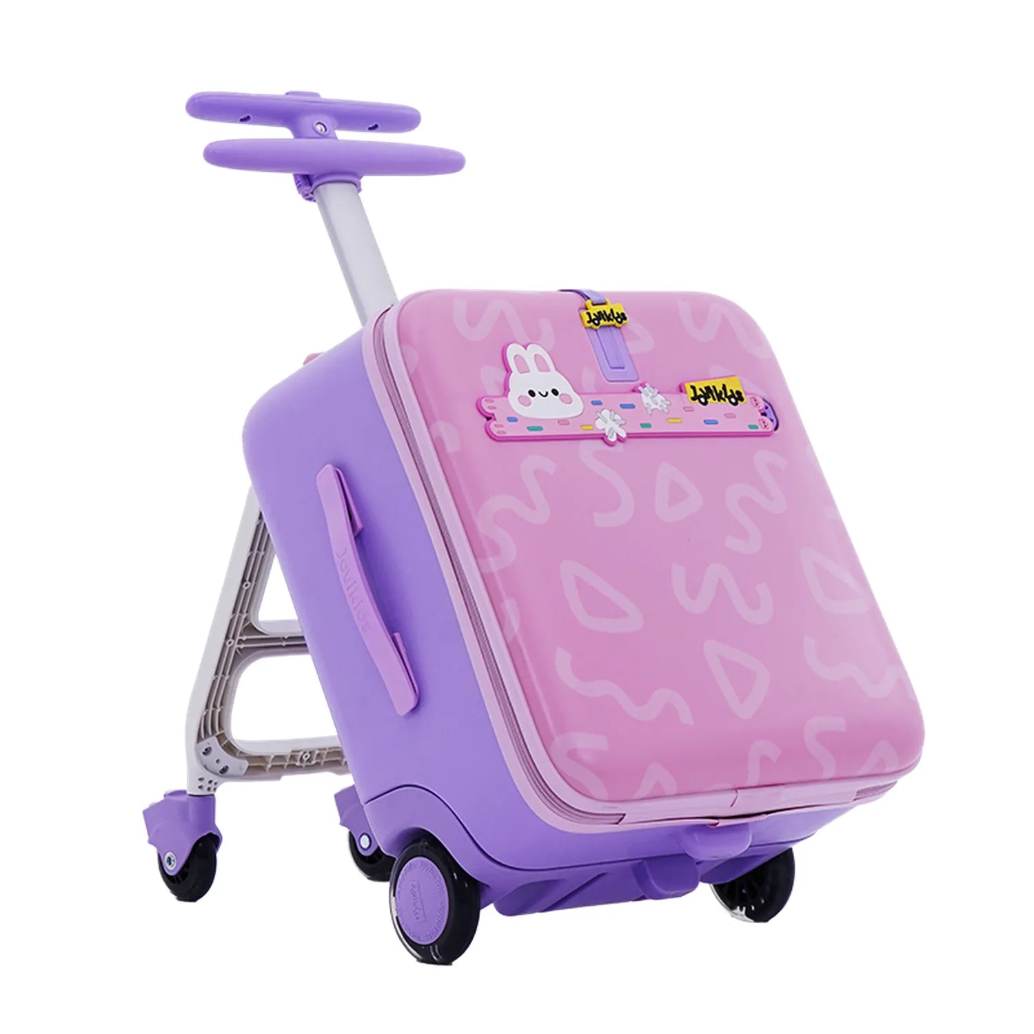 Jovikids 38L 3-in-1 Children's Ride-on Suitcase Pink