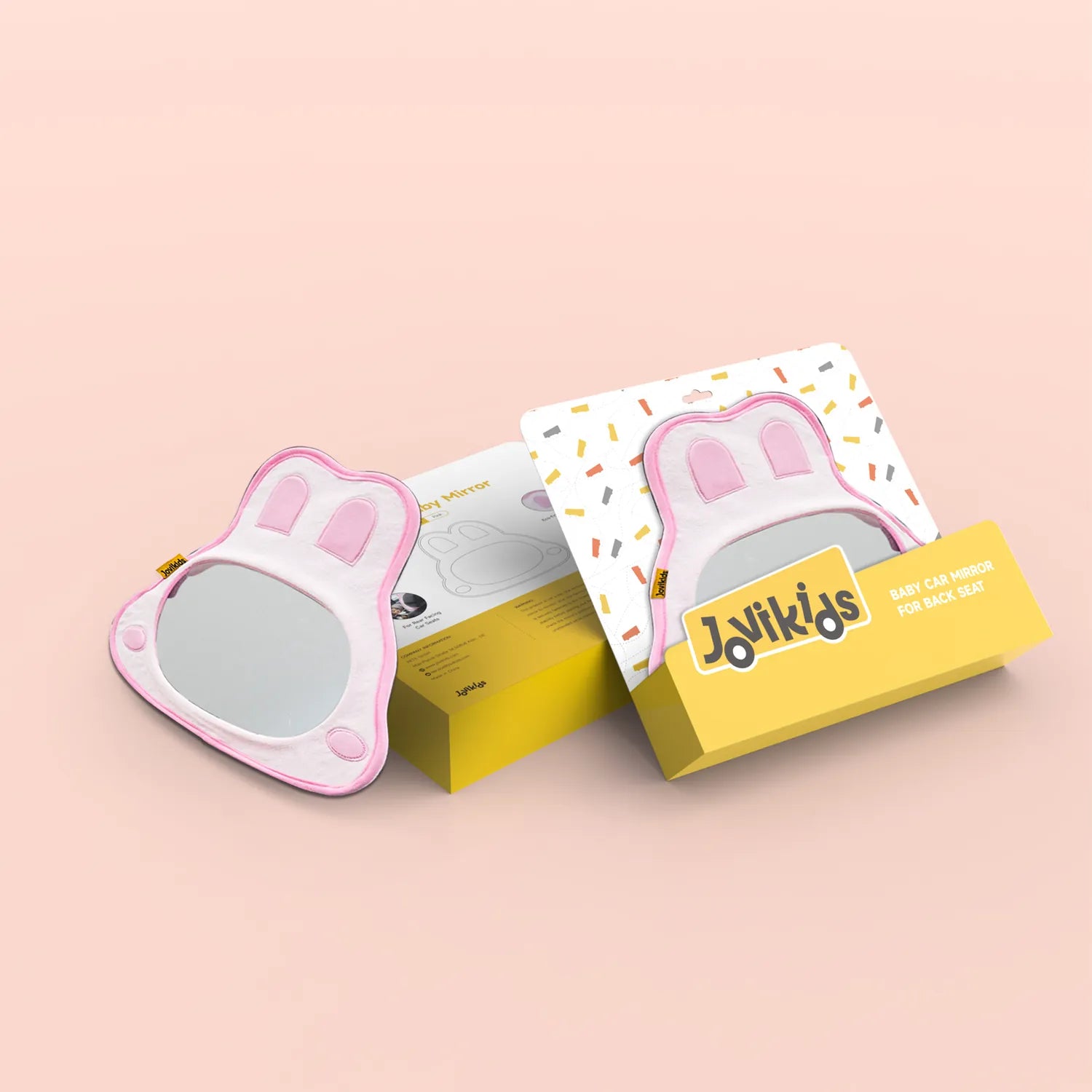 Jovikids Rabbit Backseat Baby Mirror