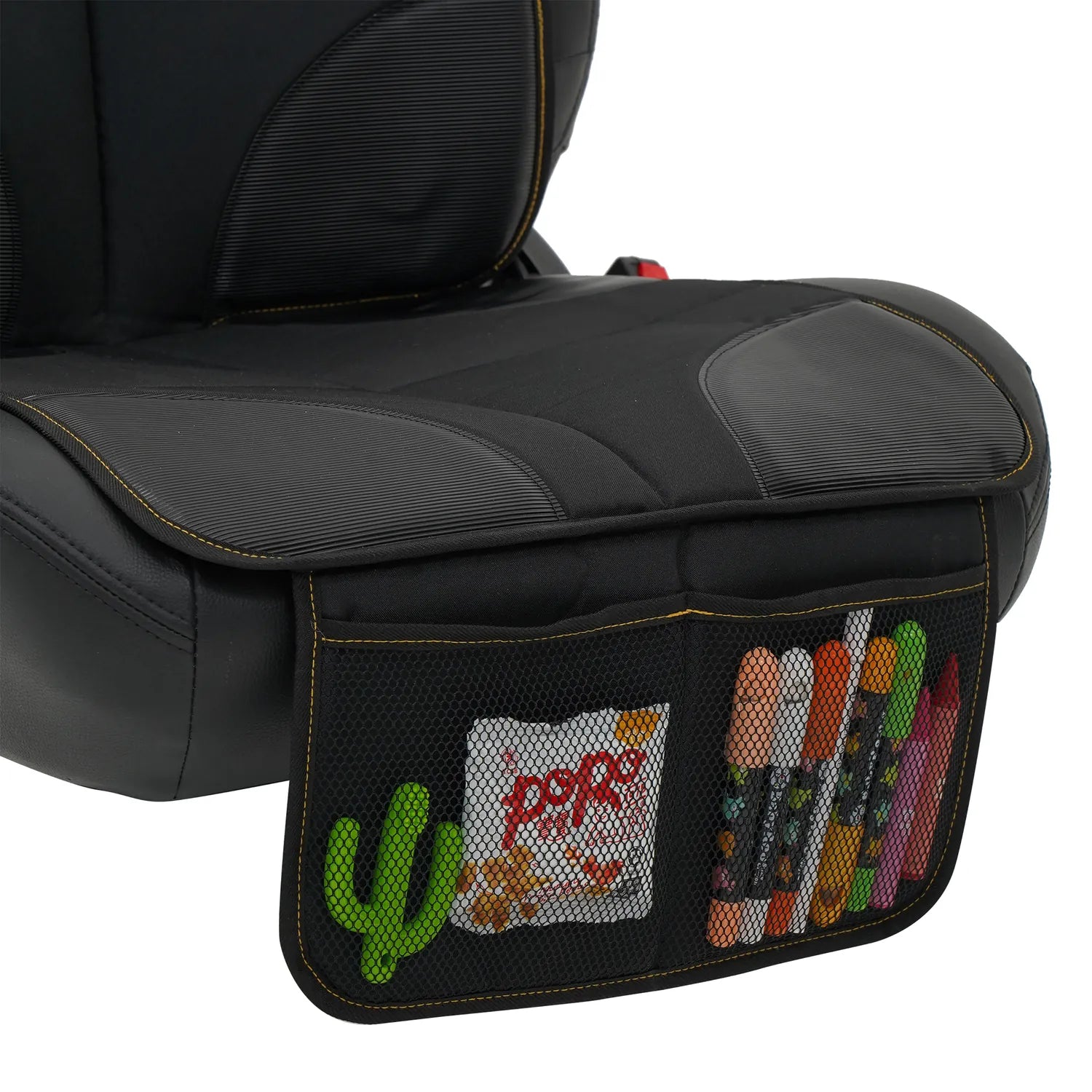 Jovikids Car Seat Protector – Black, Anti-Slip & Durable