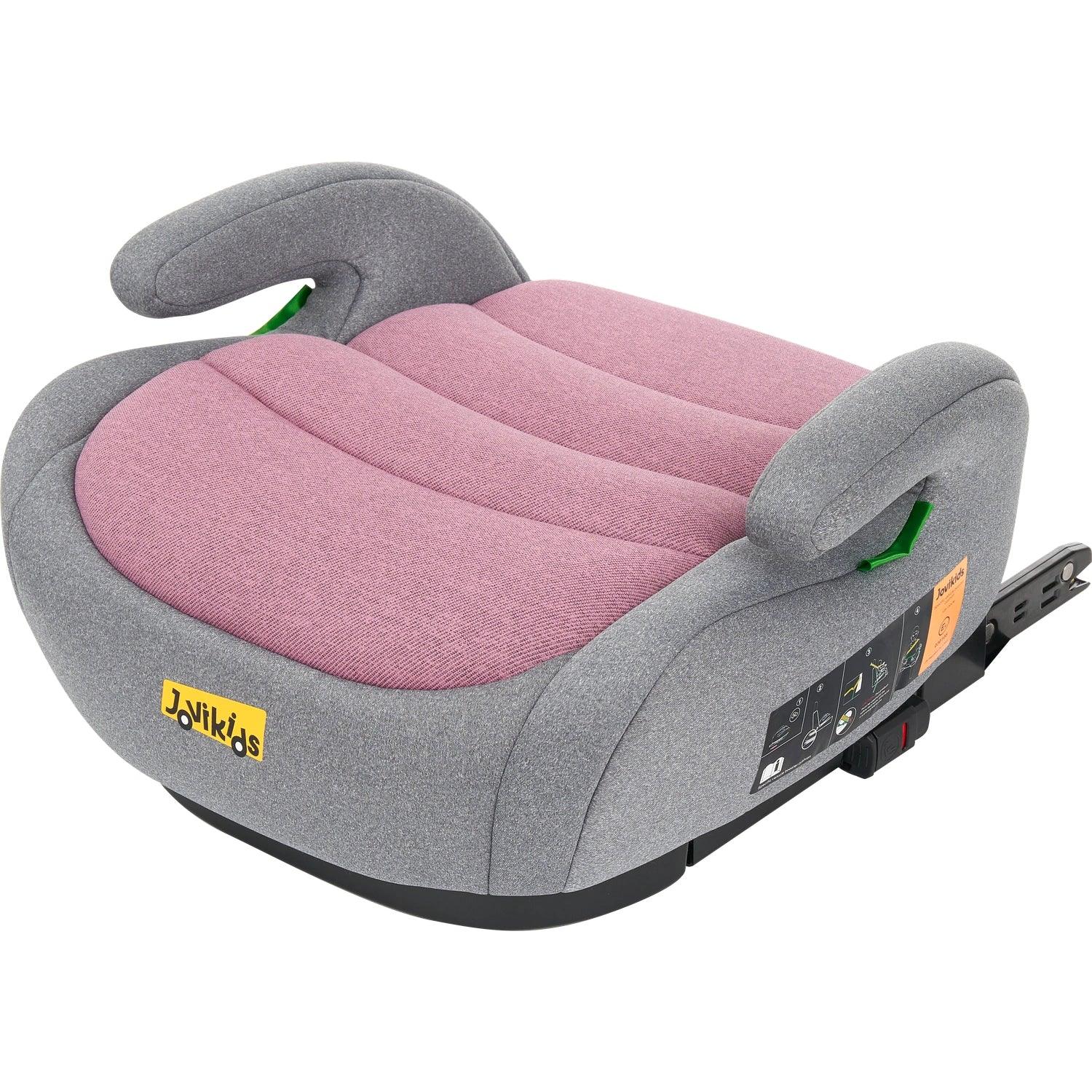 Jovikids Ohho I-Size Booster Car Seat ISOFIX for 6-12Y Pink