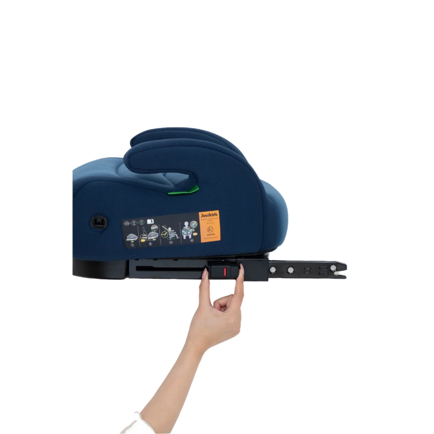 Ohho Plus I-Size Booster Car Seat - Ocean Blue - Jovikids