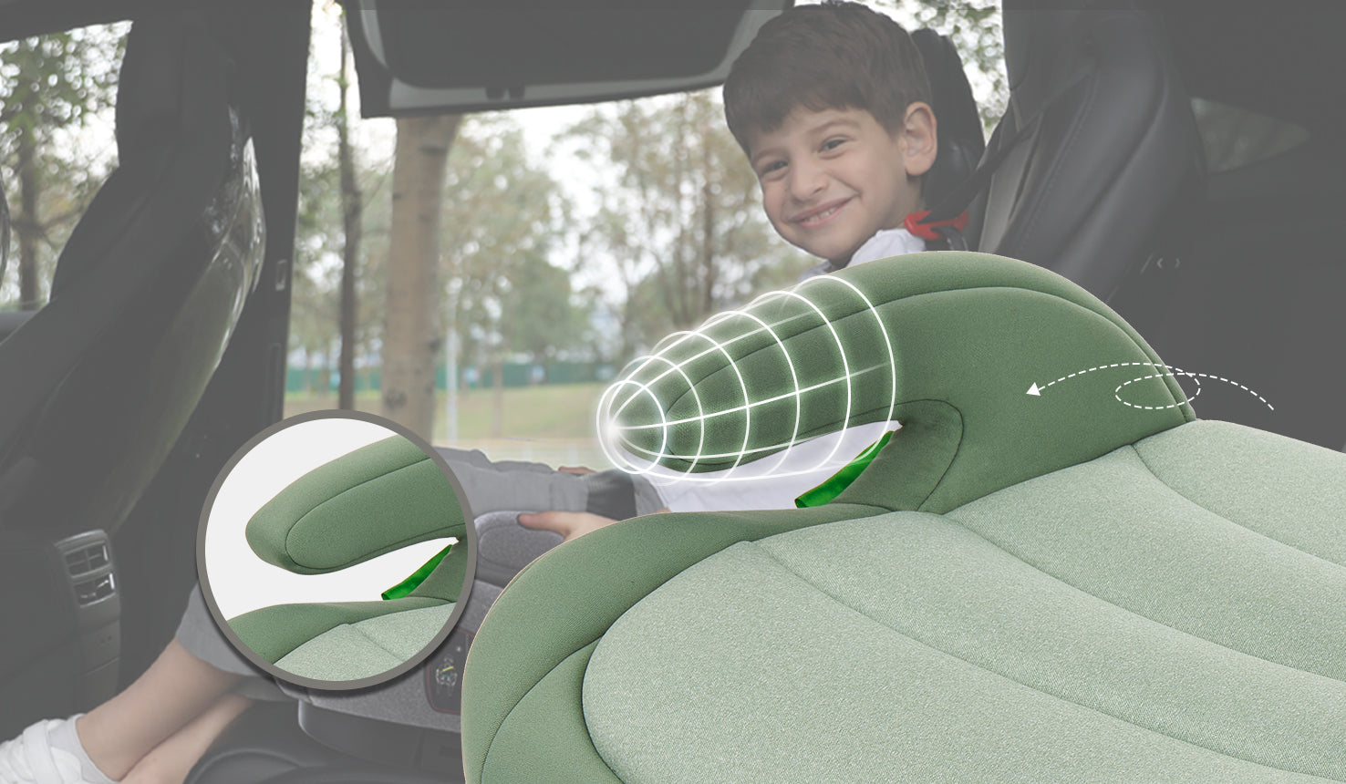Jovikids Ohho baby car seat I-size 6-12Y product gallery image 5