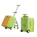 Jovikids 38L 3-in-1 Children's Ride-on Suitcase Green