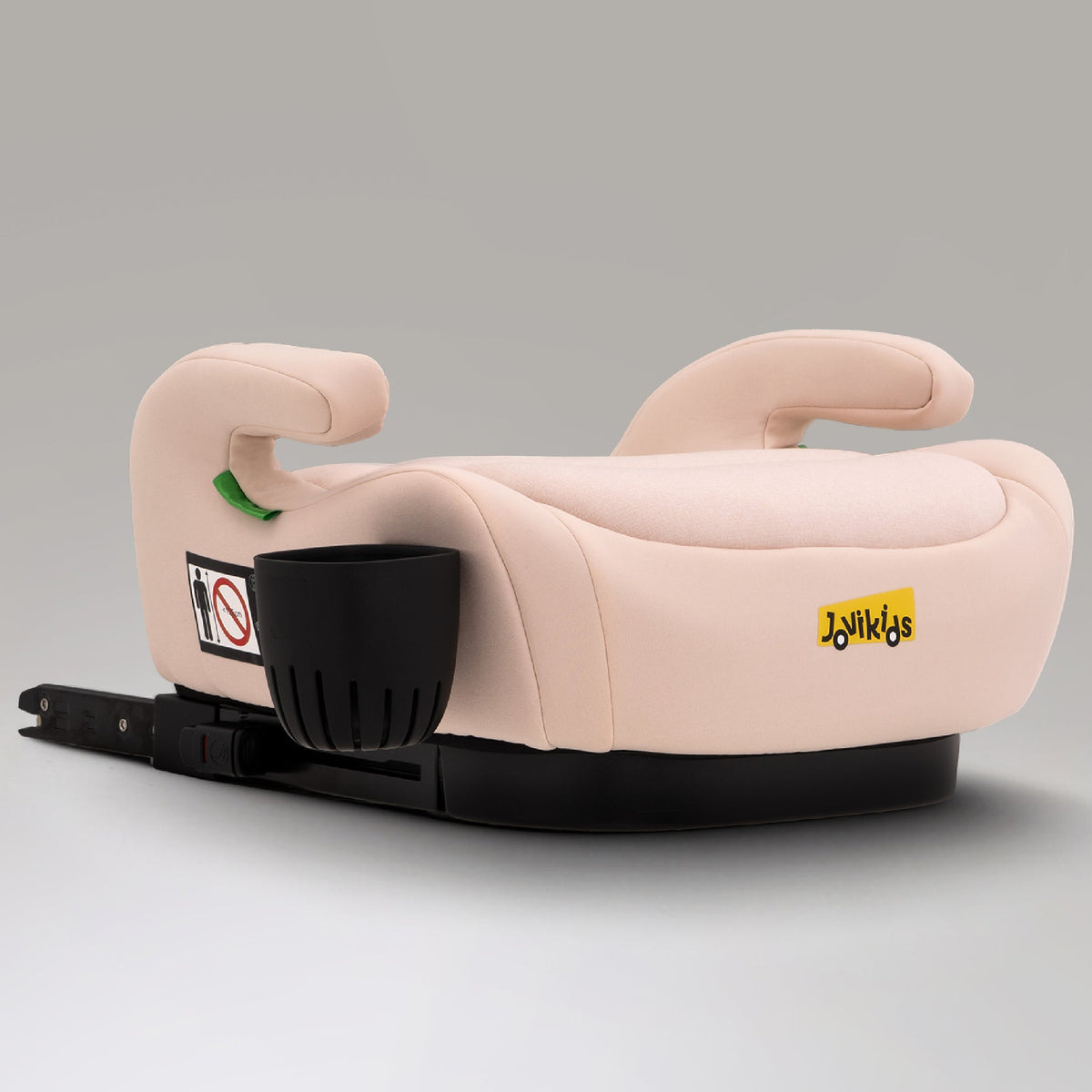 Ohho+ I-Size Booster Car Seat with Cup Holder - Rosewood Pink