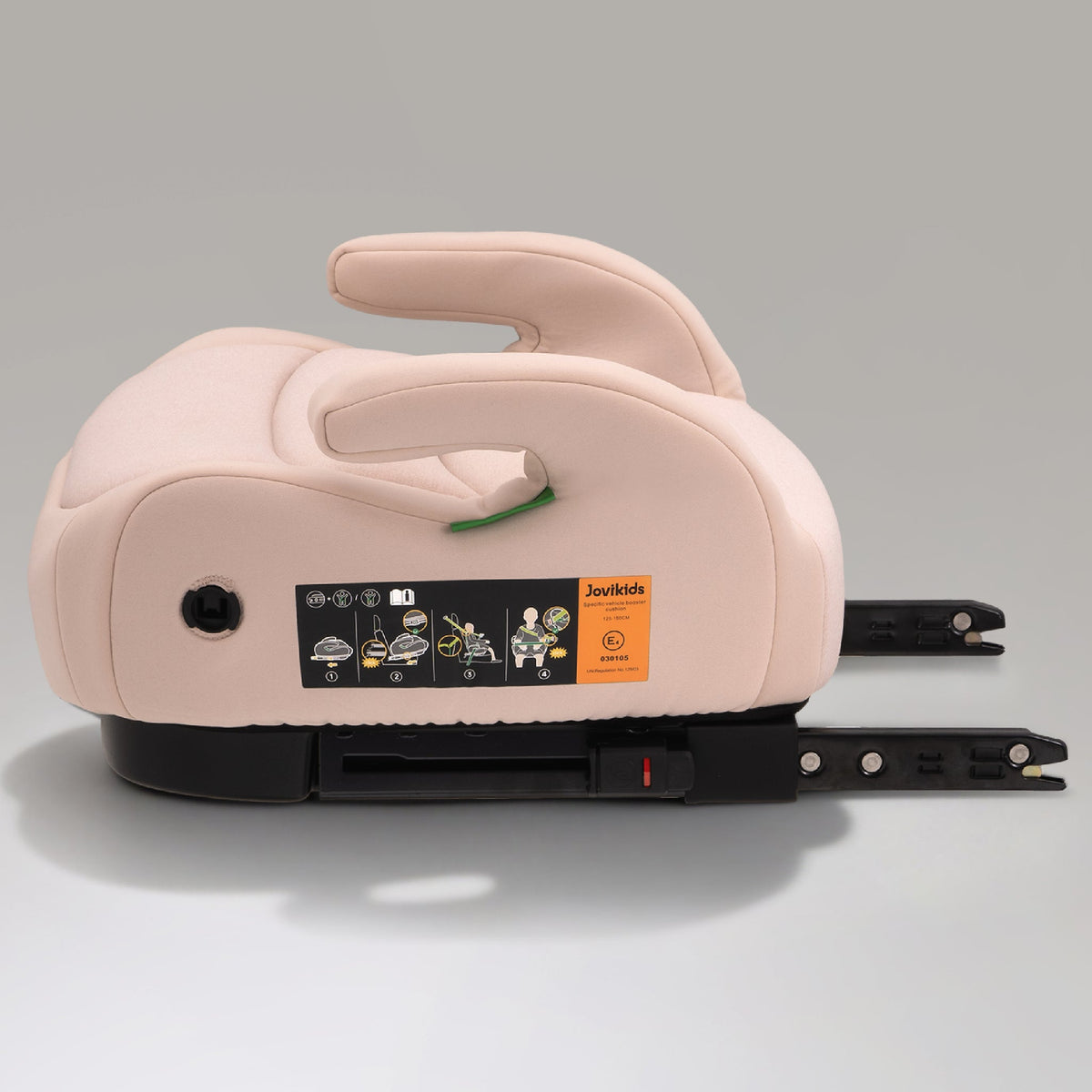 Ohho+ I-Size Booster Car Seat with Cup Holder - Rosewood Pink