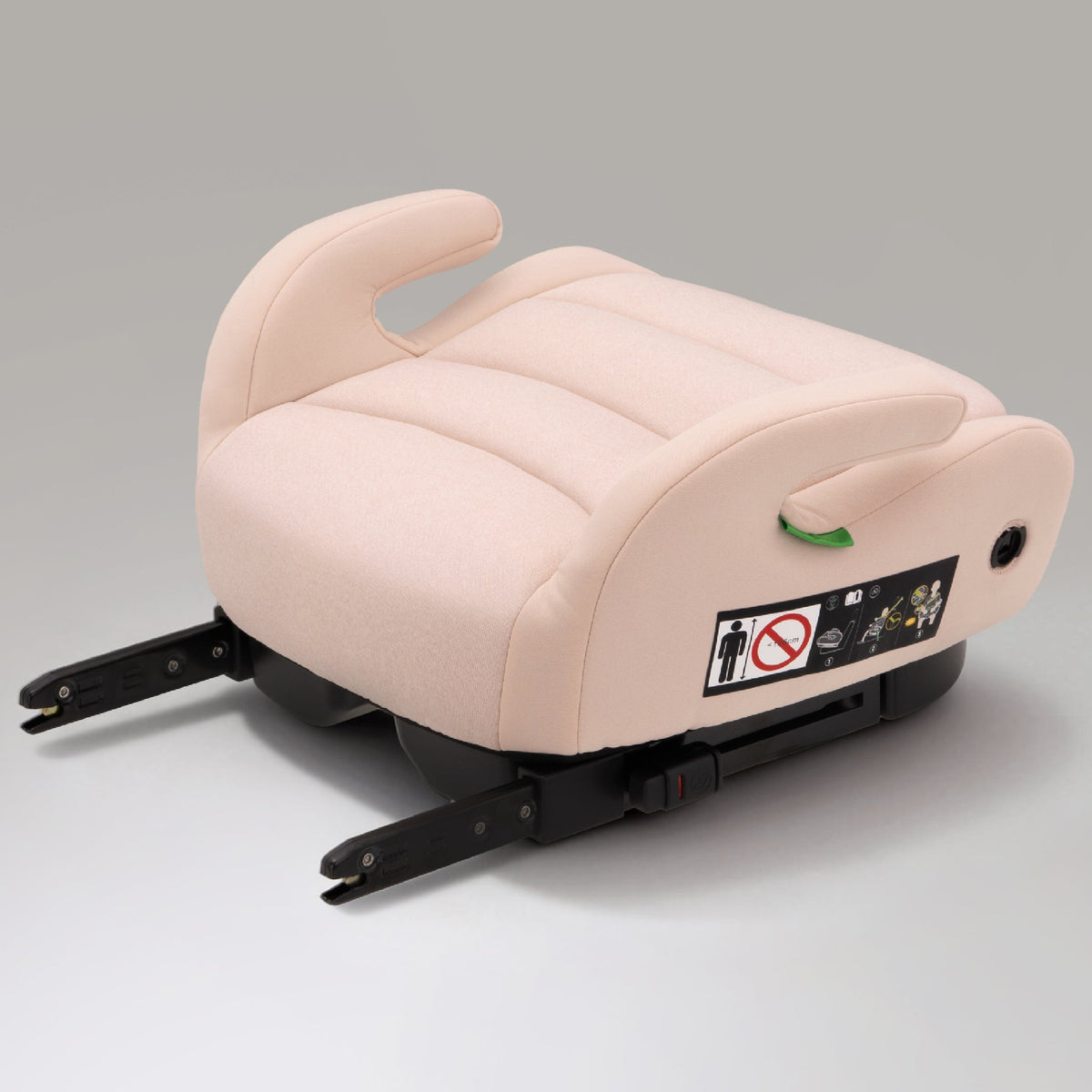 Ohho+ I-Size Booster Car Seat with Cup Holder - Rosewood Pink