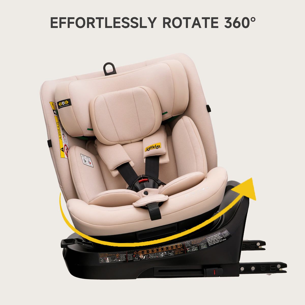 Ranger TT ISOFIX 360 Rotating Car Seat I-size - Rosewood Pink