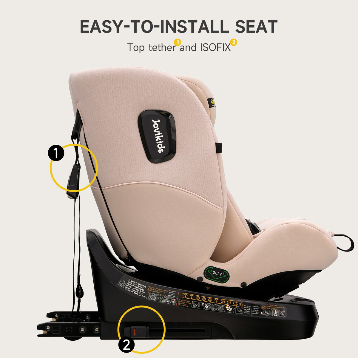 Ranger TT ISOFIX 360 Rotating Car Seat I-size - Rosewood Pink