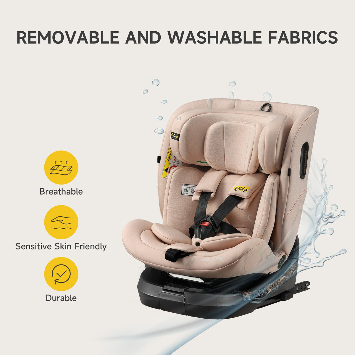 Ranger TT ISOFIX 360 Rotating Car Seat I-size - Rosewood Pink