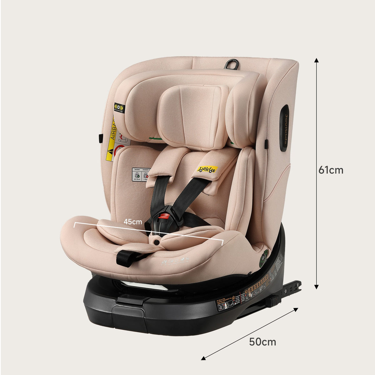 Ranger TT ISOFIX 360 Rotating Car Seat I-size - Rosewood Pink