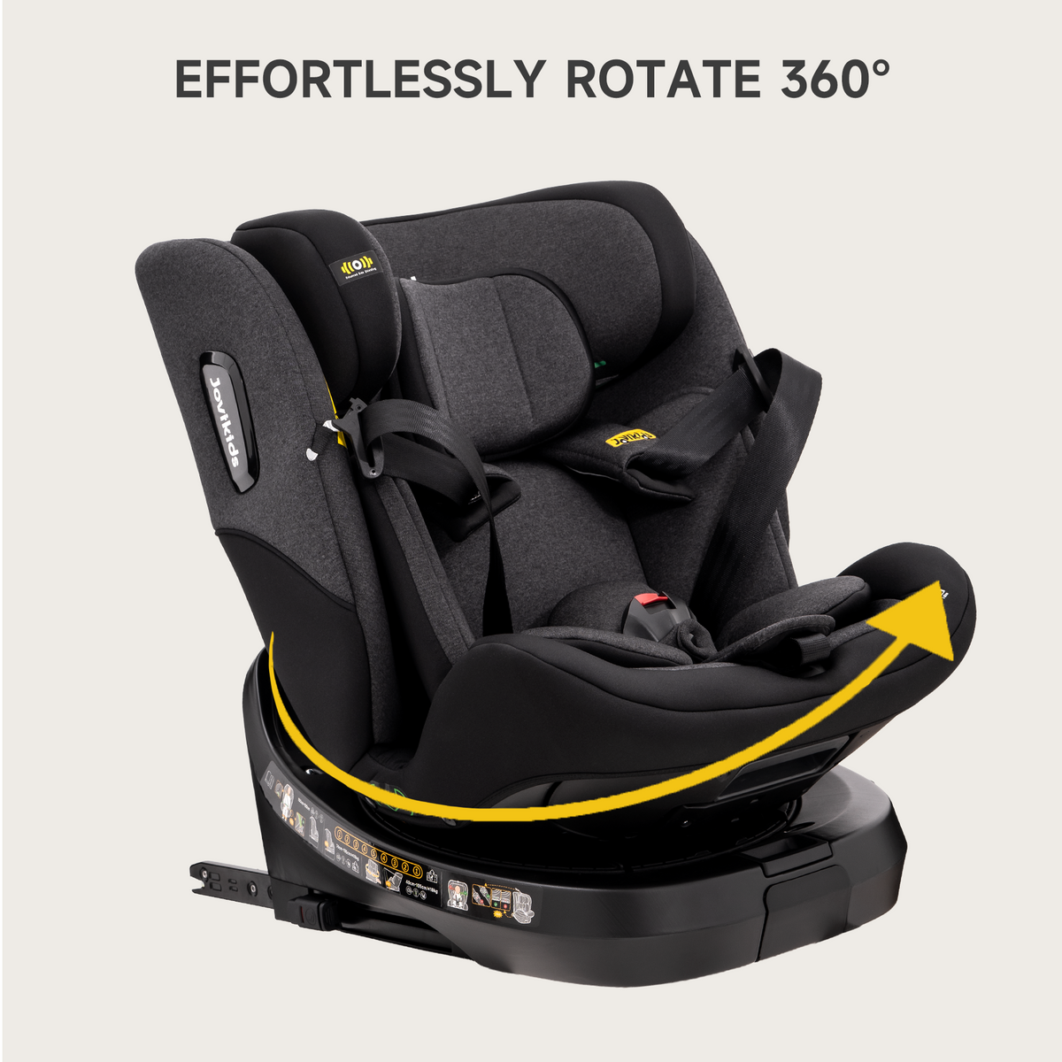 Ranger TT ISOFIX 360 Rotating Car Seat I-size - Twilight Black