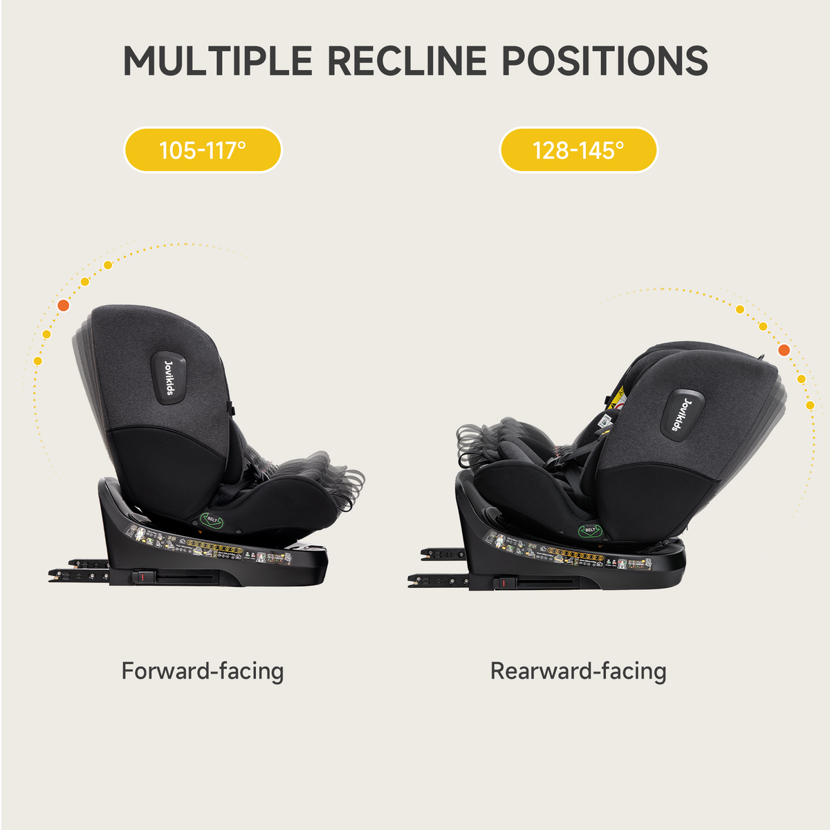 Ranger TT ISOFIX 360 Rotating Car Seat I-size - Twilight Black