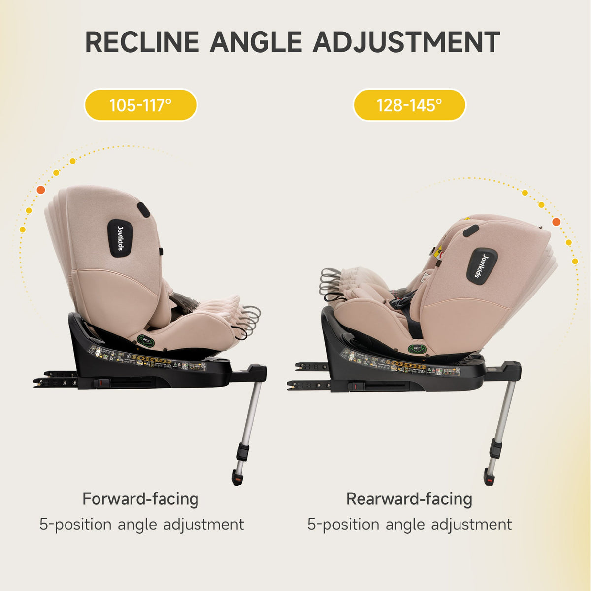 Ranger 2 360° ISOFIX Car Seat with Support Leg & Seat Protector - Rosewood Pink