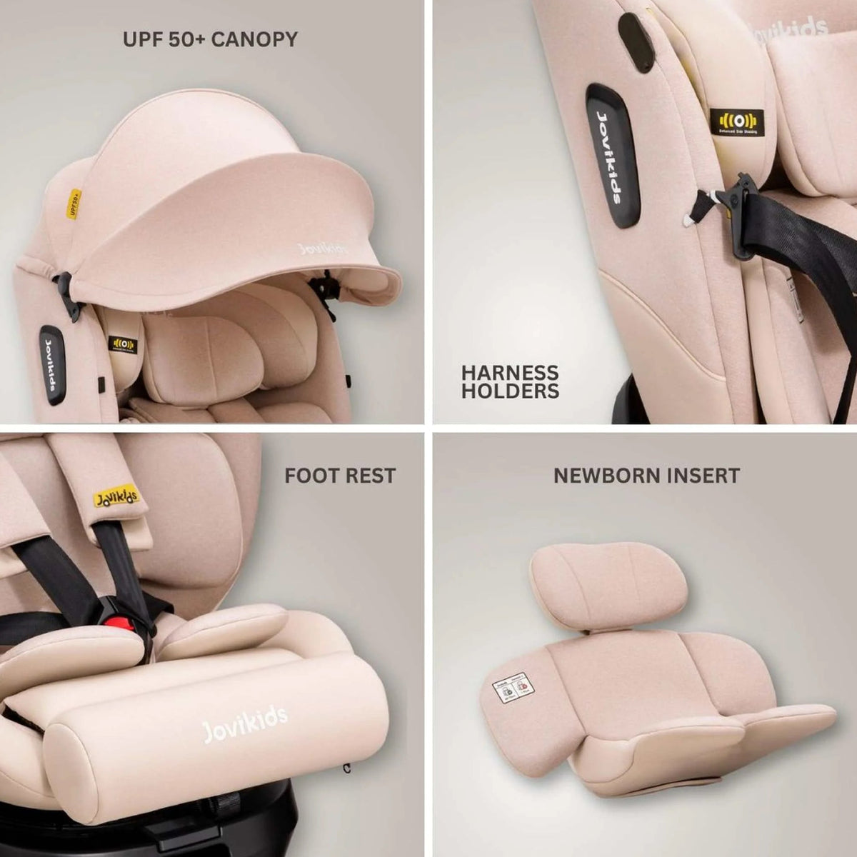 Ranger 2 360° ISOFIX Car Seat with Support Leg & Seat Protector - Rosewood Pink