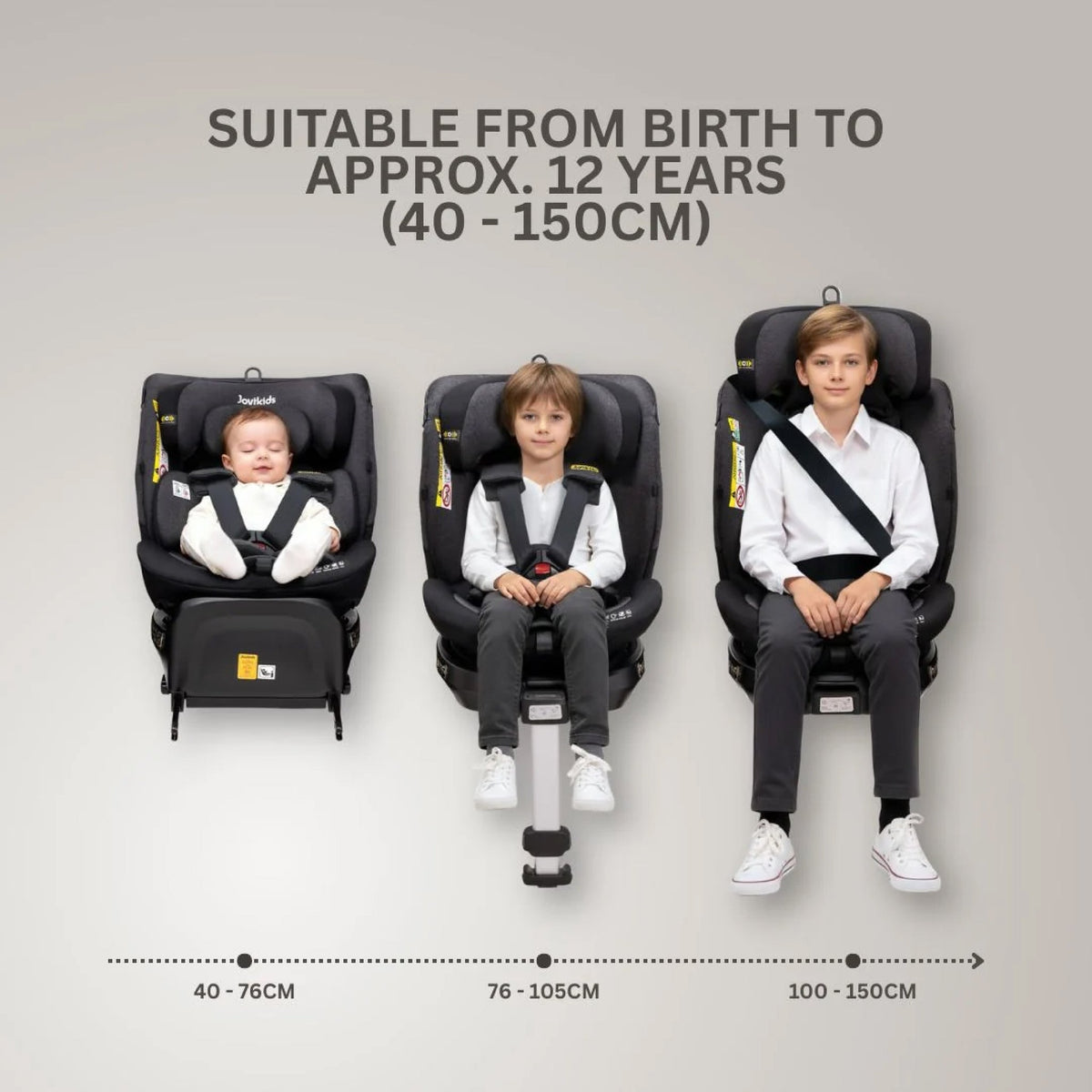 Ranger 2 360° ISOFIX Car Seat with Support Leg & Seat Protector - Twilight Black