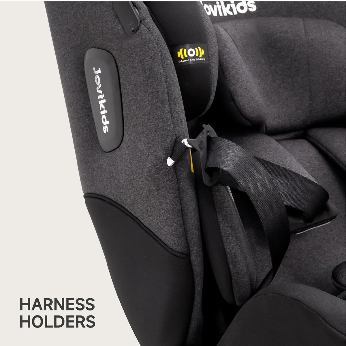 Ranger 2 360° ISOFIX Car Seat with Support Leg & Seat Protector - Twilight Black