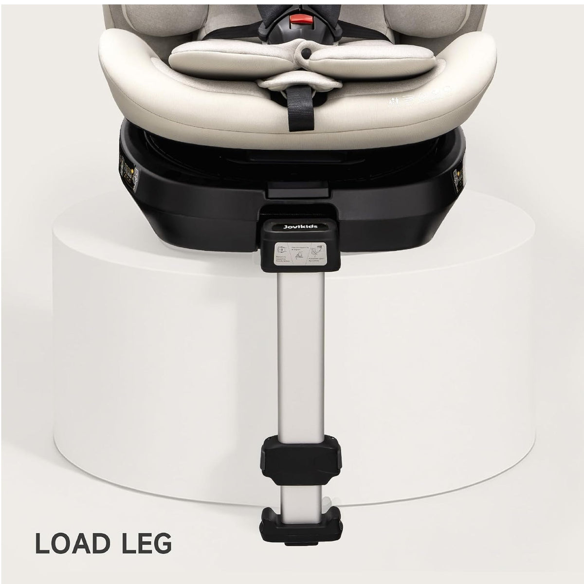Ranger 2 360° ISOFIX Car Seat with Support Leg & Seat Protector - Milkstone Grey