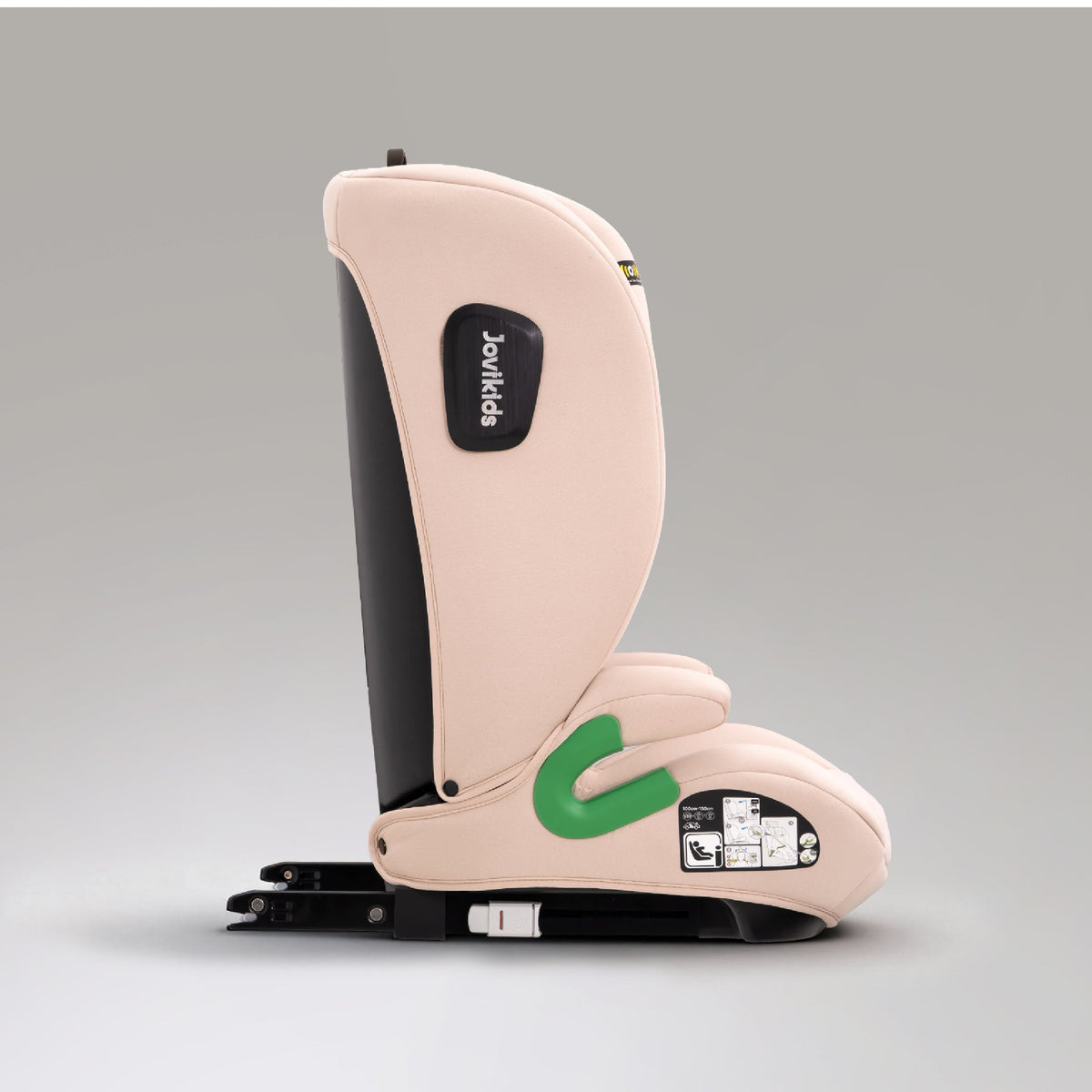 Leon I-Size Booster Car Seat with ISOFIX - Rosewood Pink