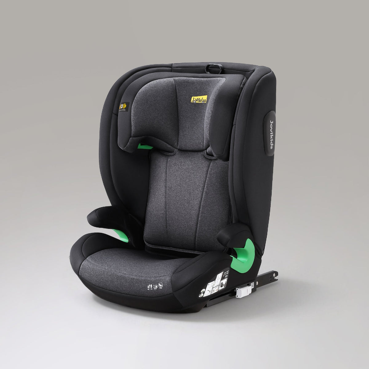 Leon I-Size Booster Car Seat with ISOFIX - Twilight Black