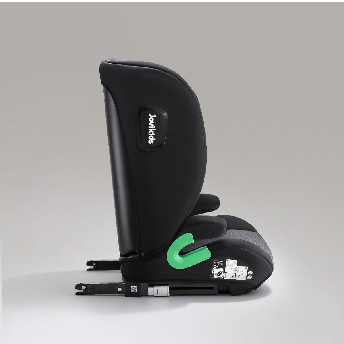Leon I-Size Booster Car Seat with ISOFIX - Twilight Black