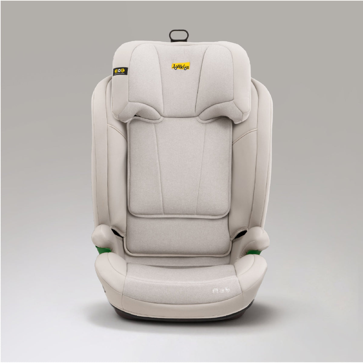 Leon I-Size Booster Car Seat with ISOFIX - Milkstone Grey