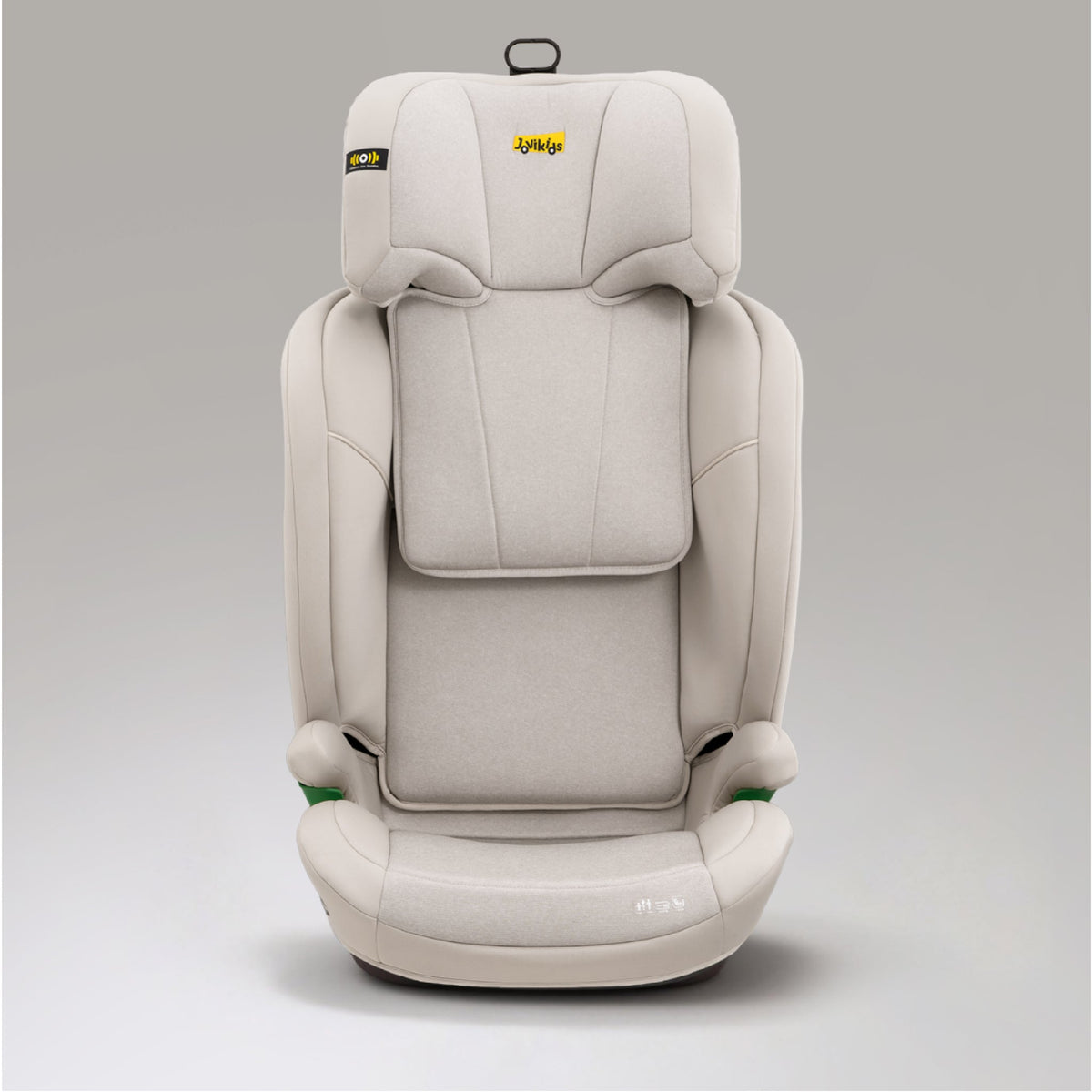 Leon I-Size Booster Car Seat with ISOFIX - Milkstone Grey