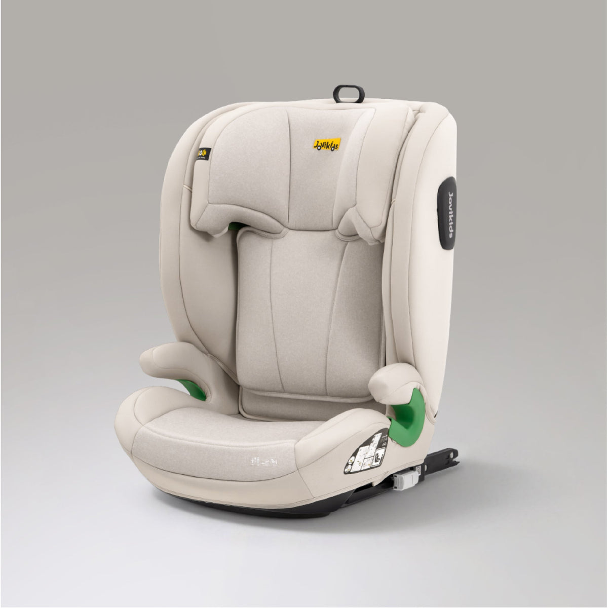 Leon I-Size Booster Car Seat with ISOFIX - Milkstone Grey