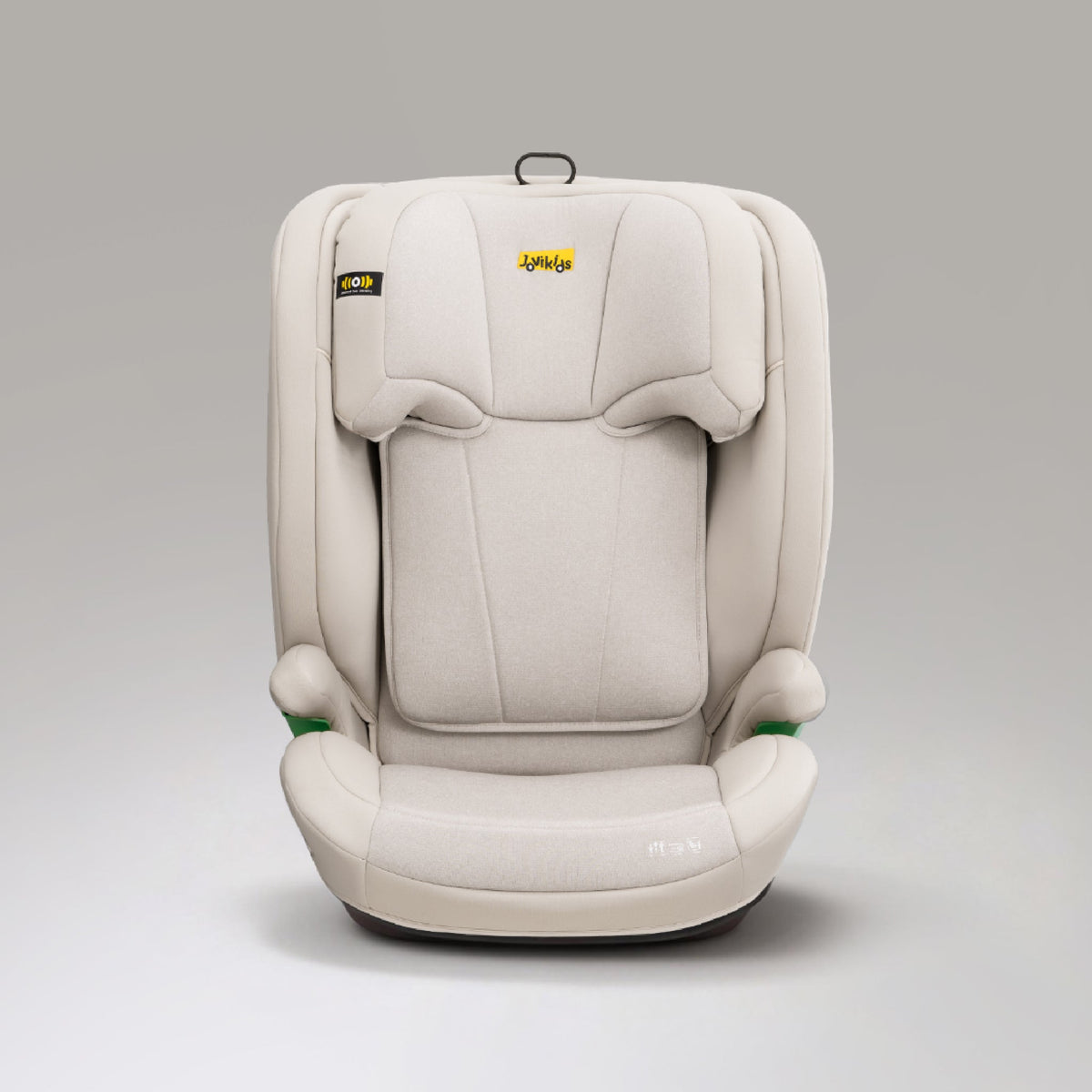 Leon I-Size Booster Car Seat with ISOFIX - Milkstone Grey
