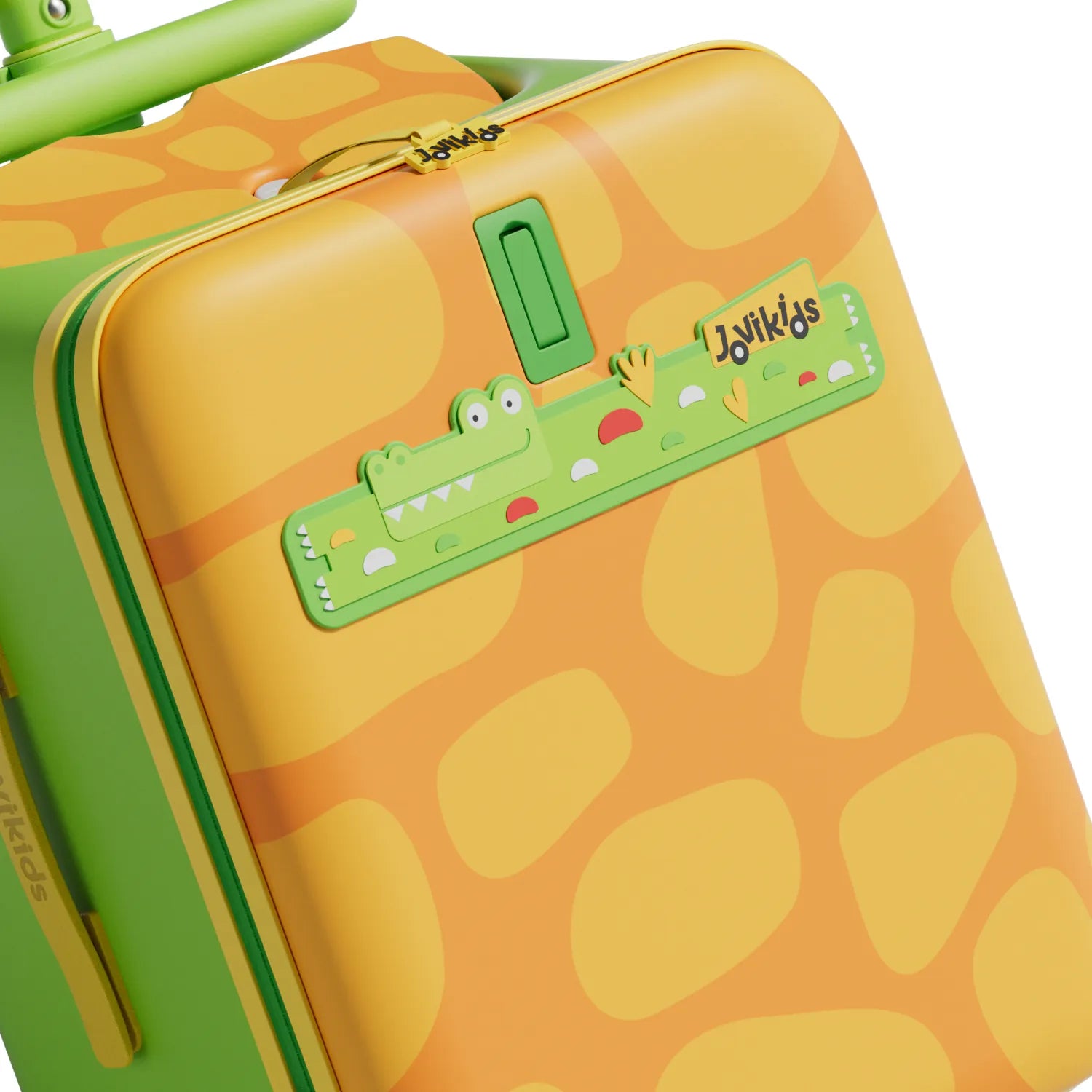 Jovikids 38L 3-in-1 Children's Ride-on Suitcase Green