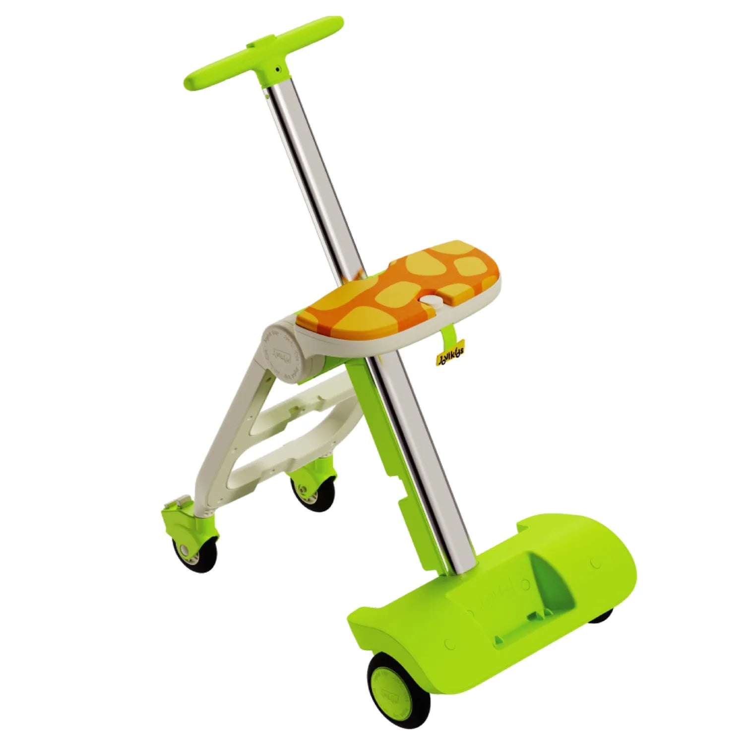 Jovikids 38L 3-in-1 Children's Ride-on Suitcase Green