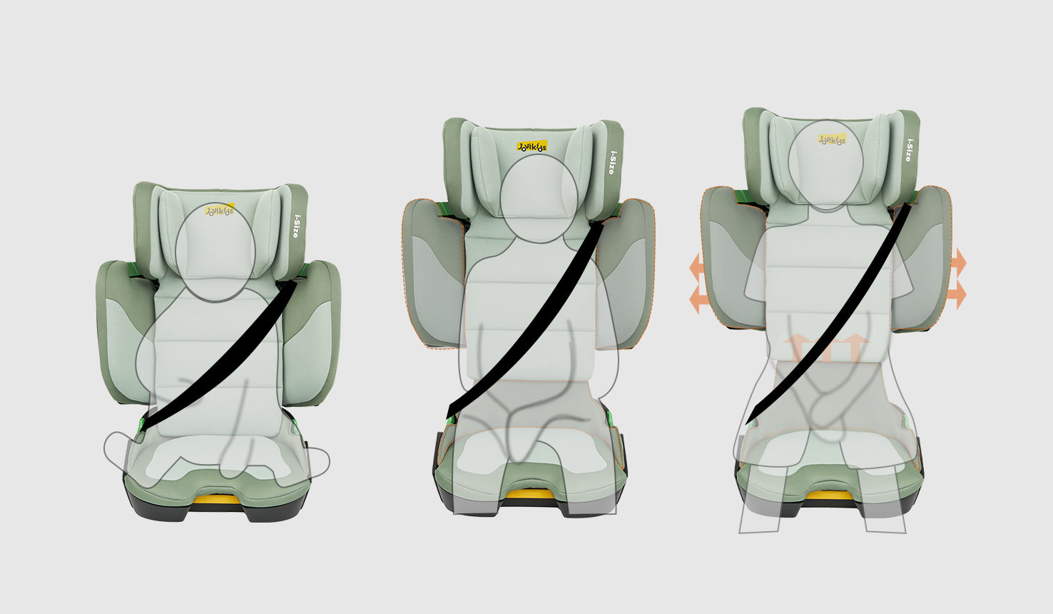 Jovikids Rober i-Size kids car product gallery image