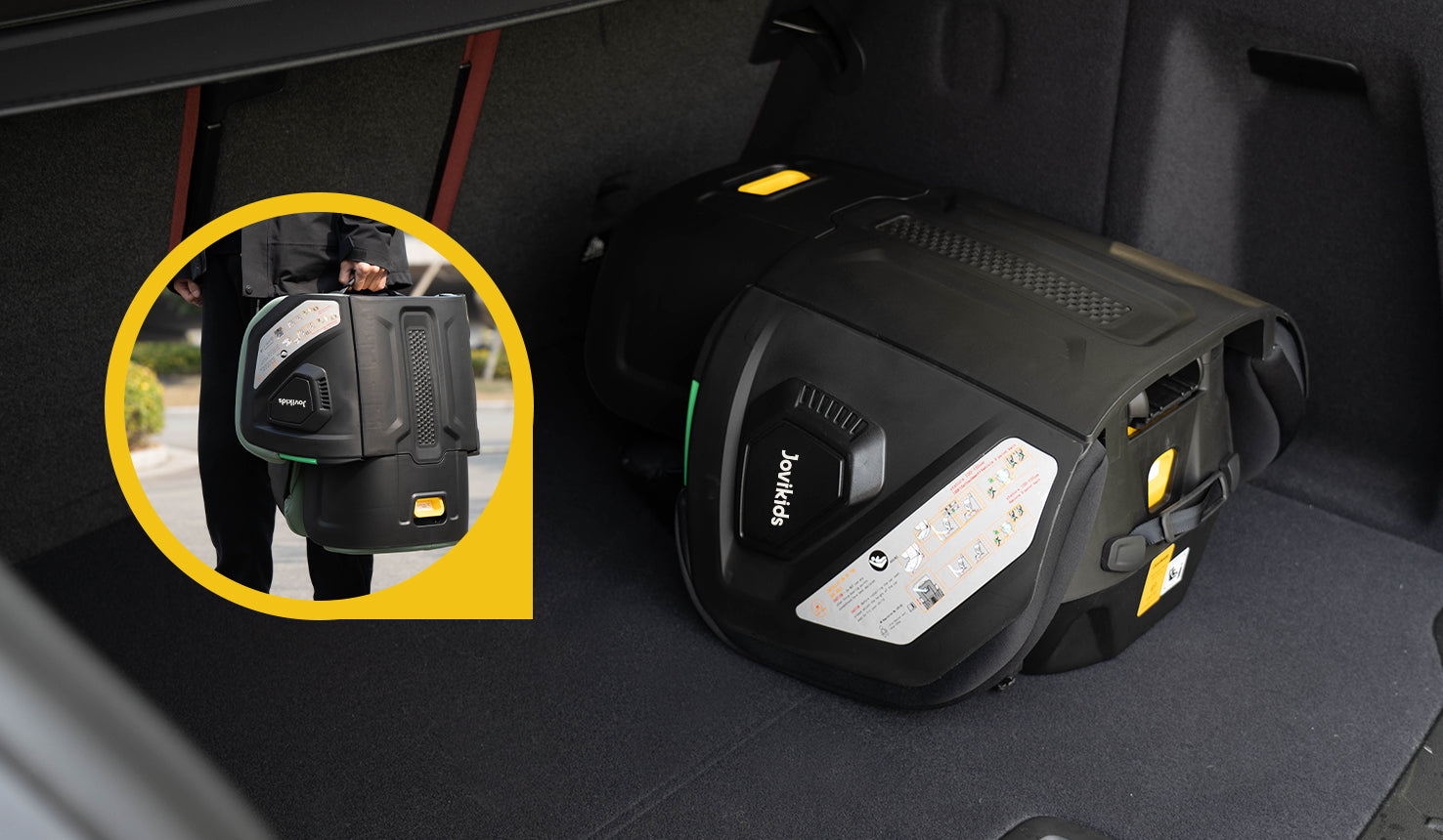 Jovikids Rober i-Size iso fix car seats product gallery image 15