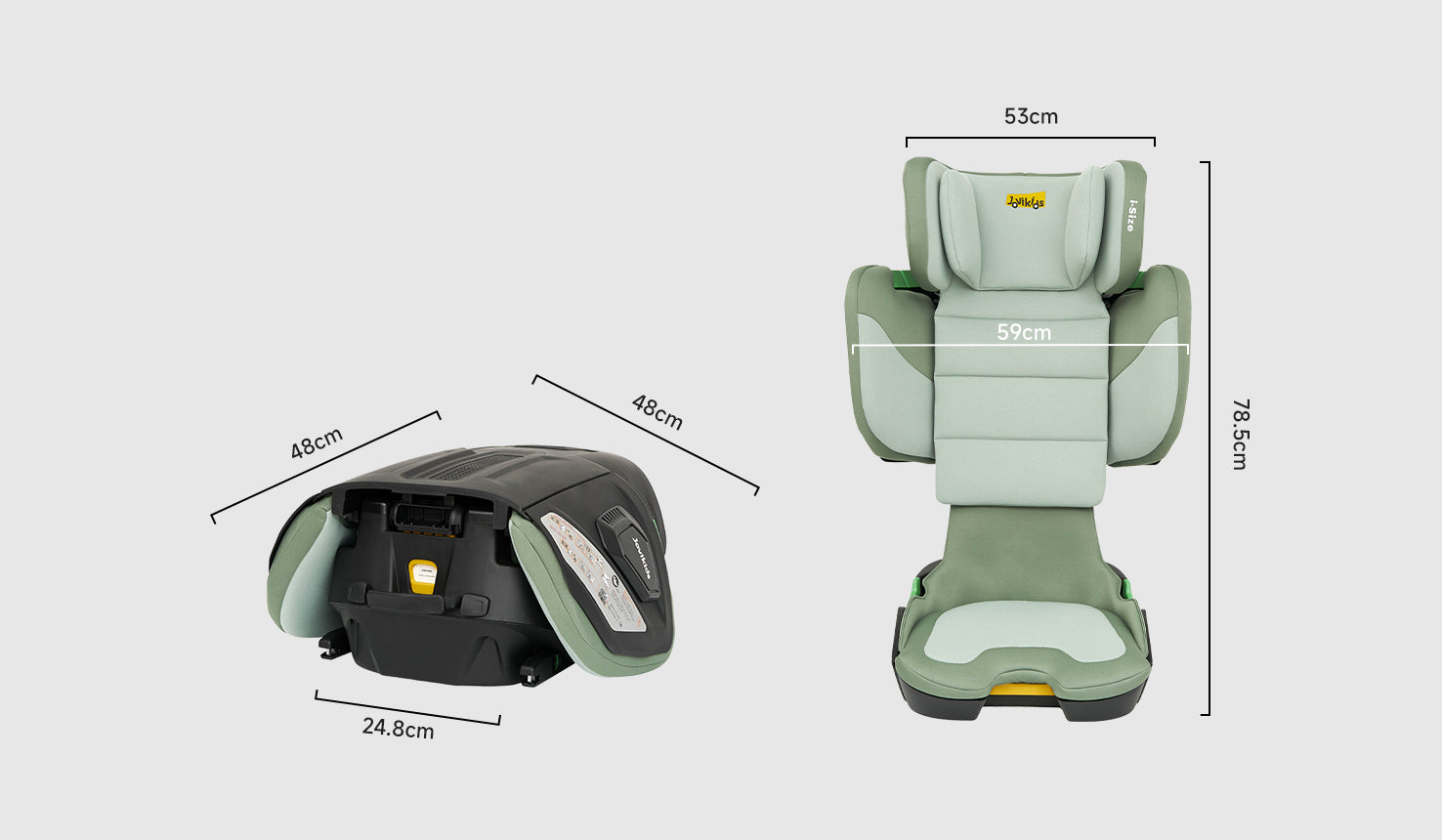 Jovikids Rober i-Size infant carrier seat product gallery image 24