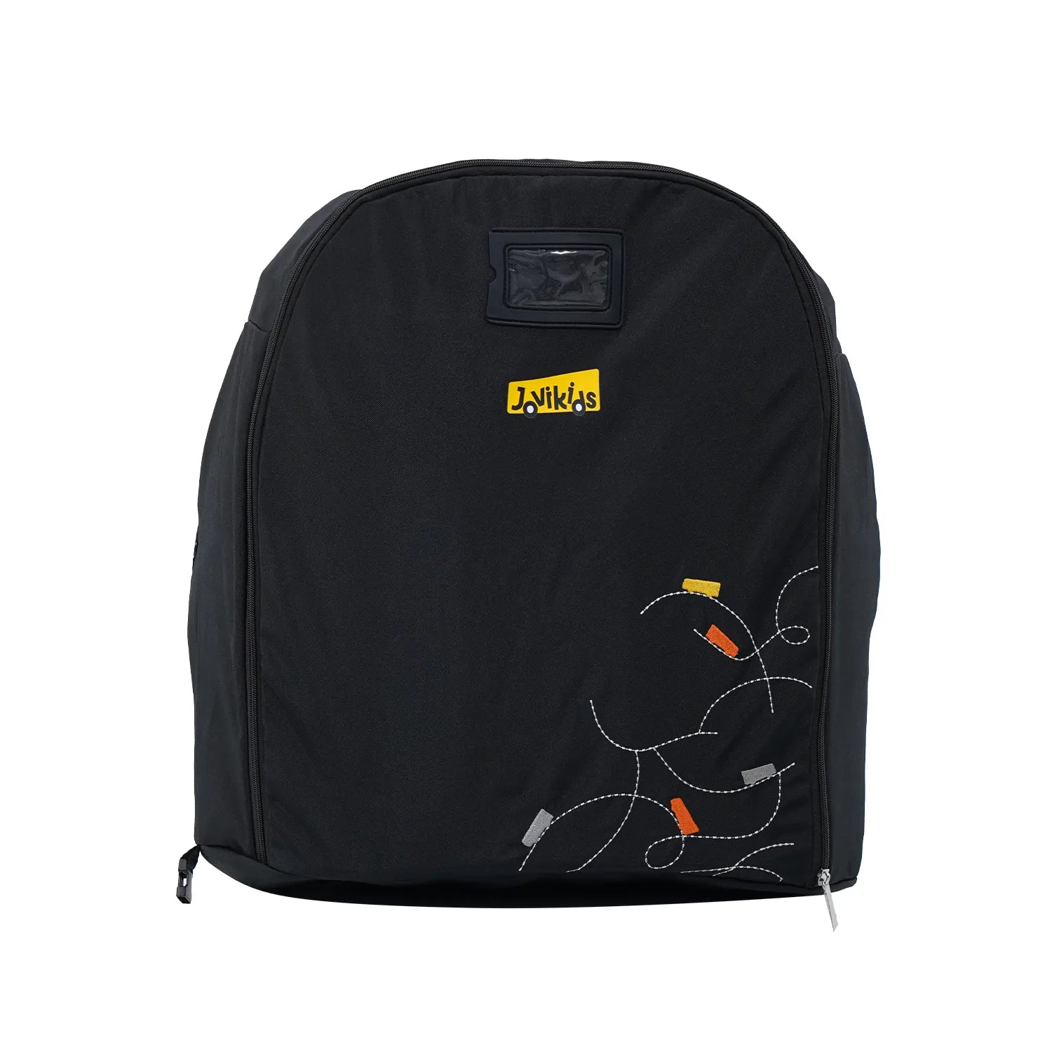 Jovikids Travel Bag for Booster Carseat – Black, Foldable