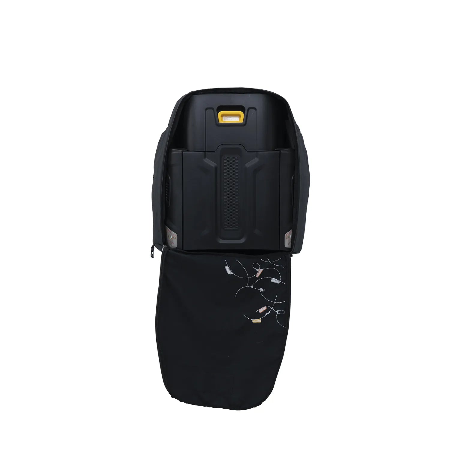 Jovikids Travel Bag for Booster Carseat – Black, Foldable