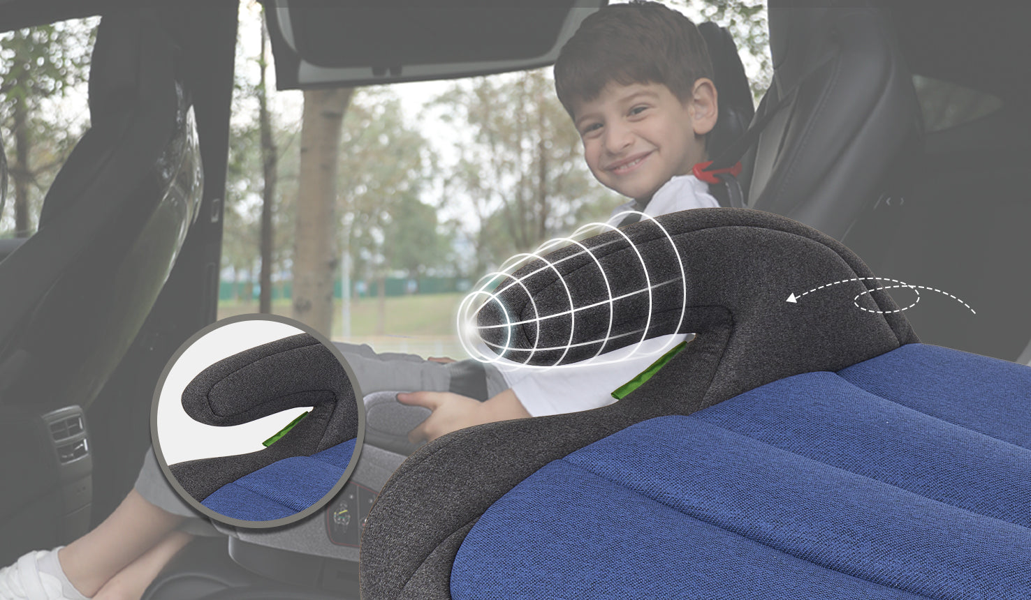 Jovikids Ohho isofix car seat I-size 6-12Y product gallery image 12
