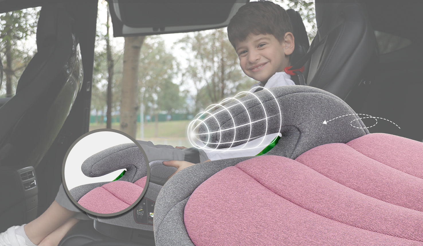 Jovikids Ohho newborn carrier seat I-size 6-12Y product gallery image 26